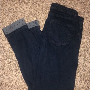 Nice & Chic Jeans with Pearl cuffs